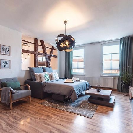 Grosszuegiges Apartment - Zentral - Kueche - Familienfreundlich Erfurt Buitenkant foto