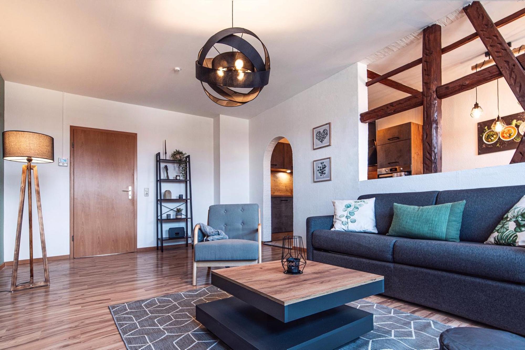 Grosszuegiges Apartment - Zentral - Kueche - Familienfreundlich Erfurt Buitenkant foto