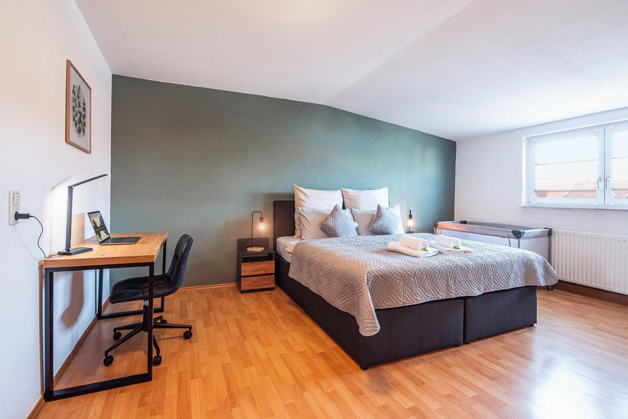 Grosszuegiges Apartment - Zentral - Kueche - Familienfreundlich Erfurt Buitenkant foto